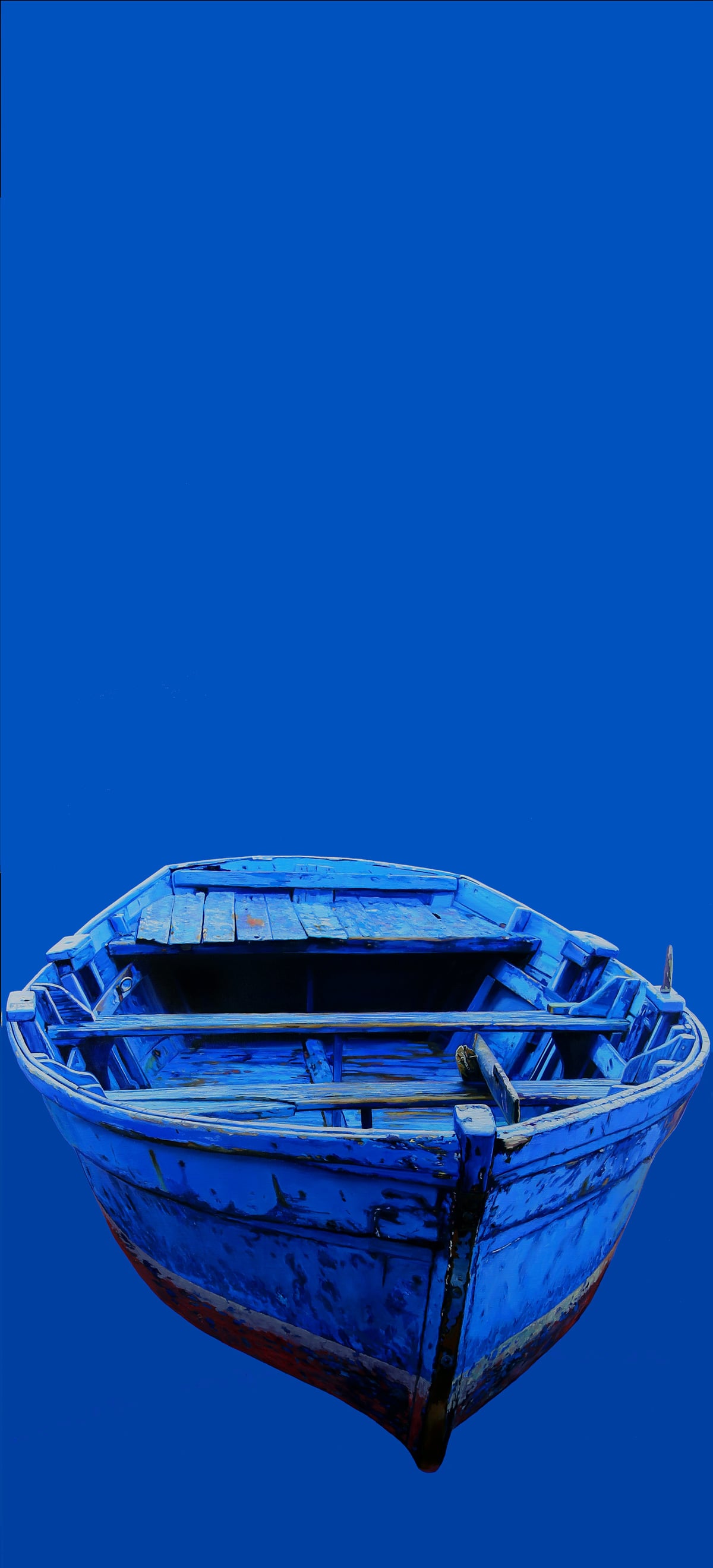 much too blue too