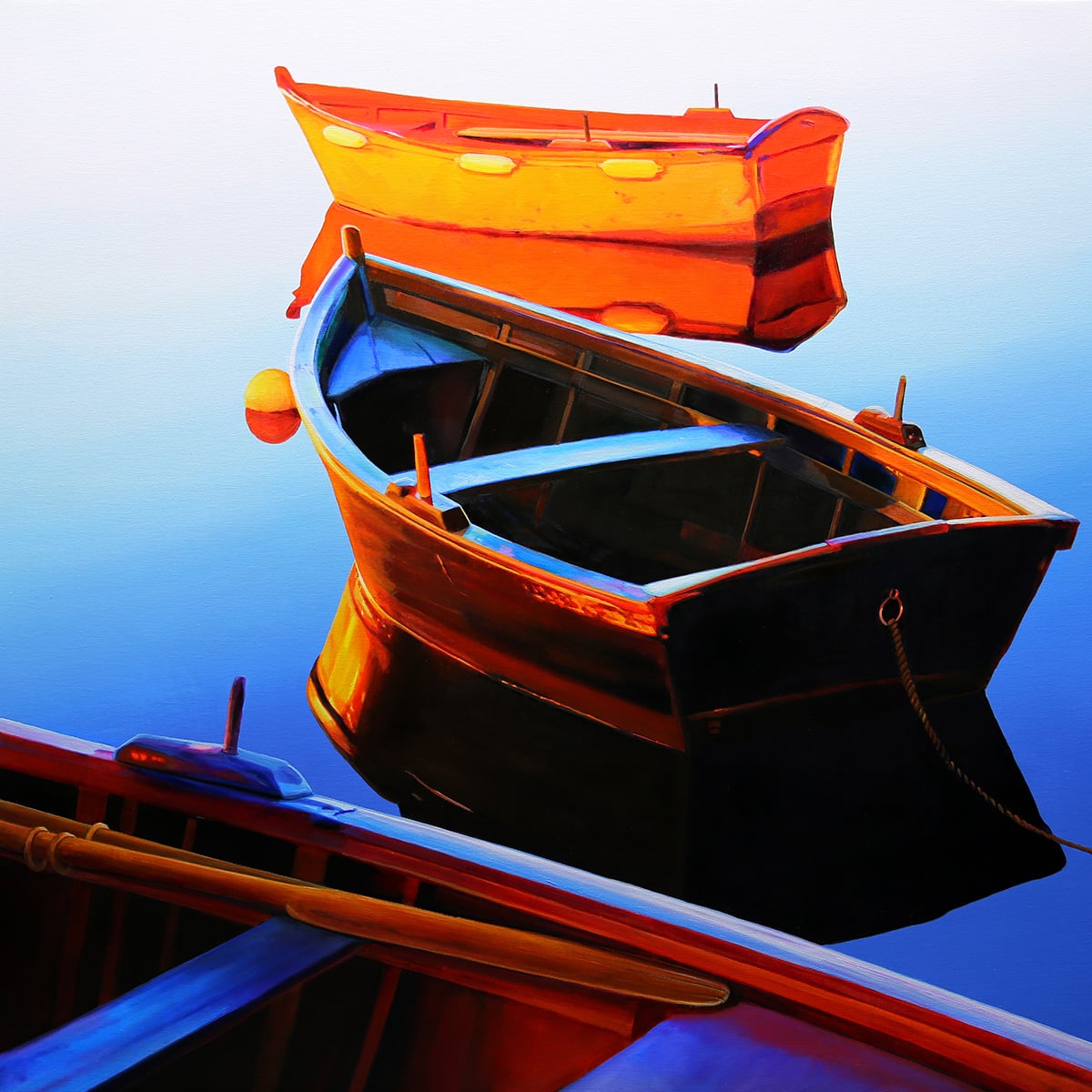 afloat