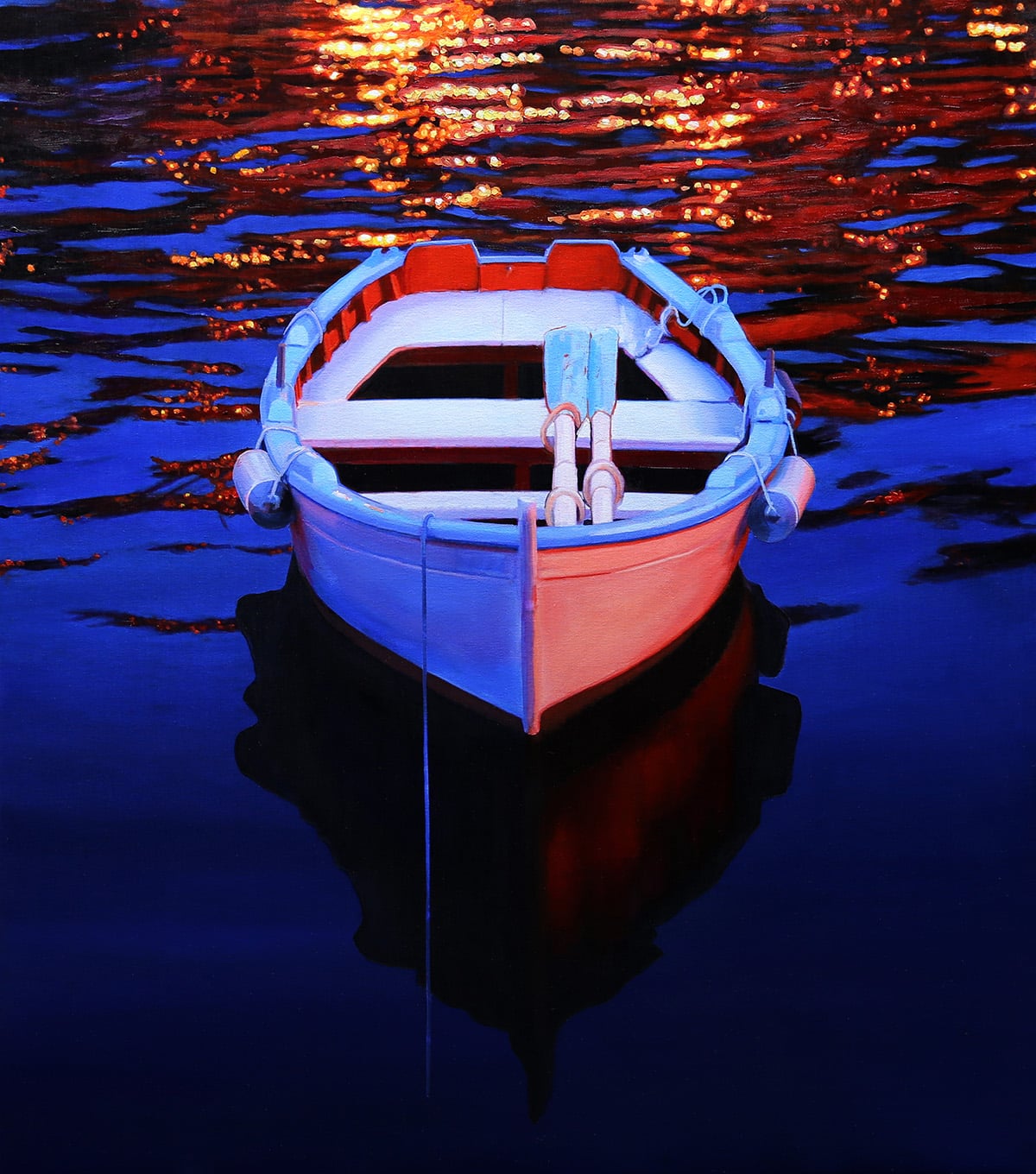 harbor sunset