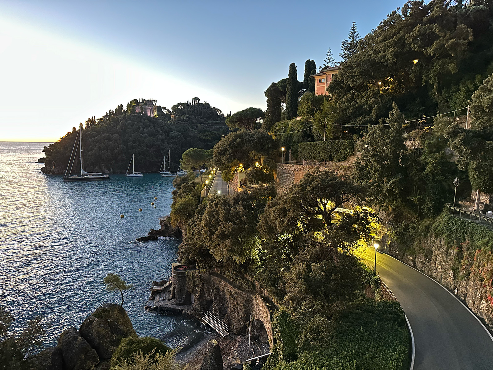 Below Hotel Piccolo, Portofino