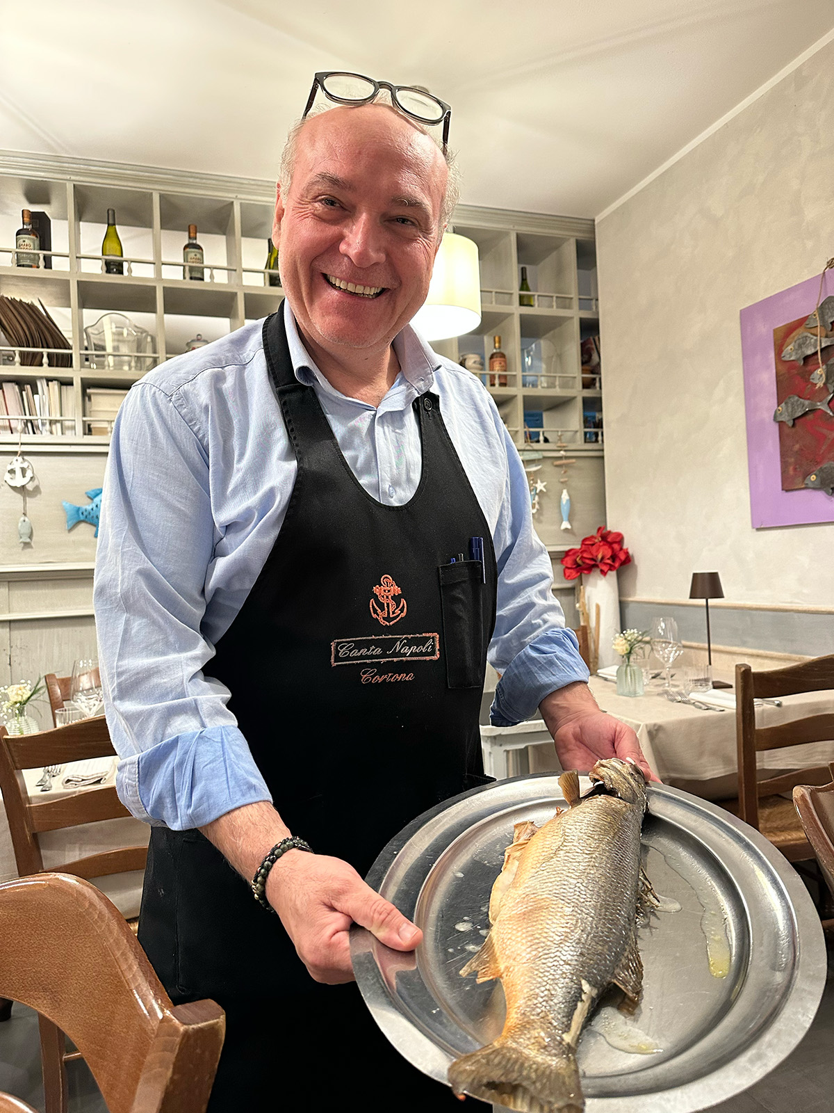 Birthday Dinner at Cantanapoli, Cortona